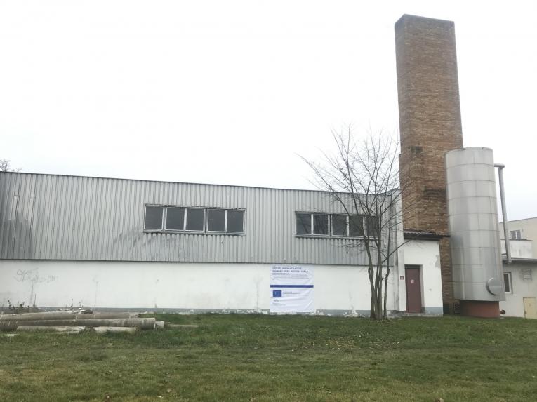 „Dříteň – instalace kotle na biomasu, DPST, rozvody tepla“